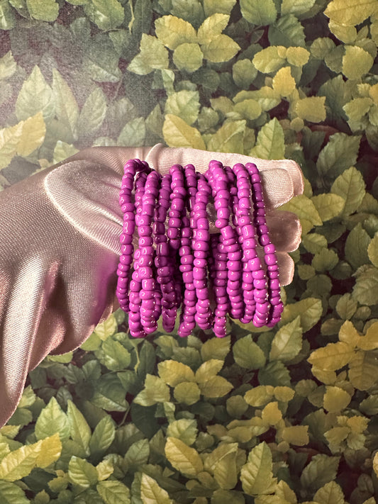 Violet Seed Bracelet