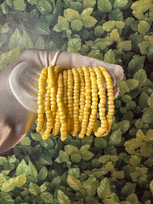 Yellow Seed Bracelet